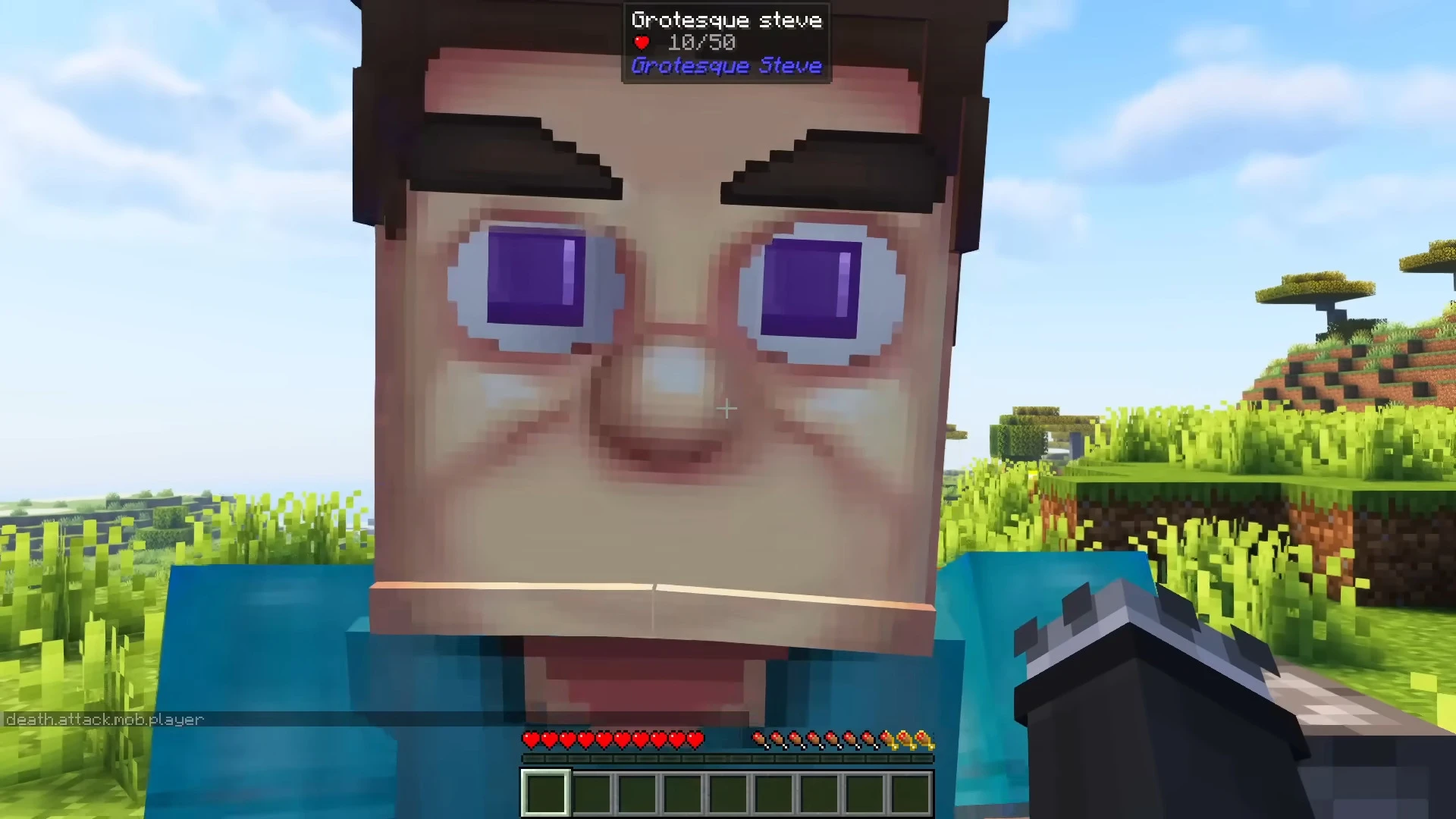 Grotesque Steve Addon (26.x, 1.21) – MCPE/Bedrock Horror Mod — screenshot 8