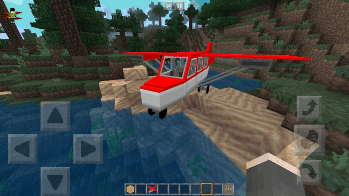 Plane Addon (1.21, 1.20) – MCPE/Bedrock Mod — screenshot 2