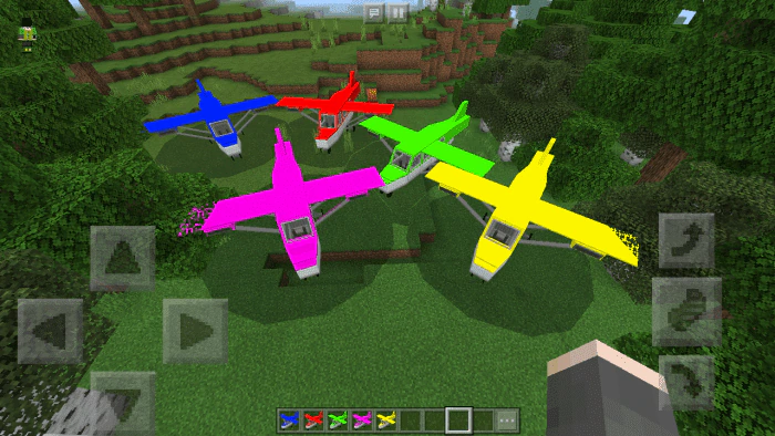 Plane Addon (1.21, 1.20) – MCPE/Bedrock Mod — screenshot 6