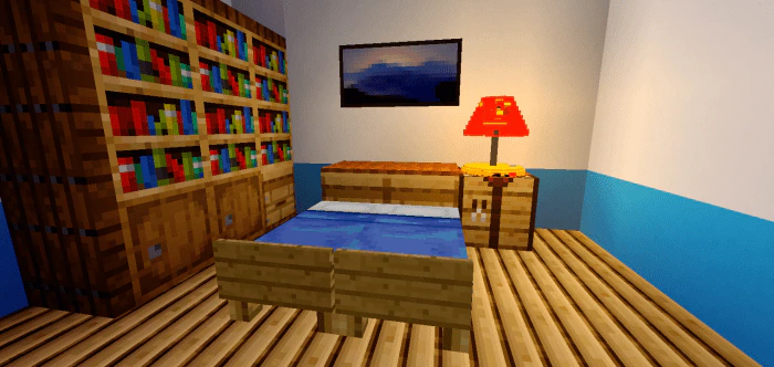 Table Lamp Addon (26.x, 1.21) – MCPE/Bedrock Mod — screenshot 2