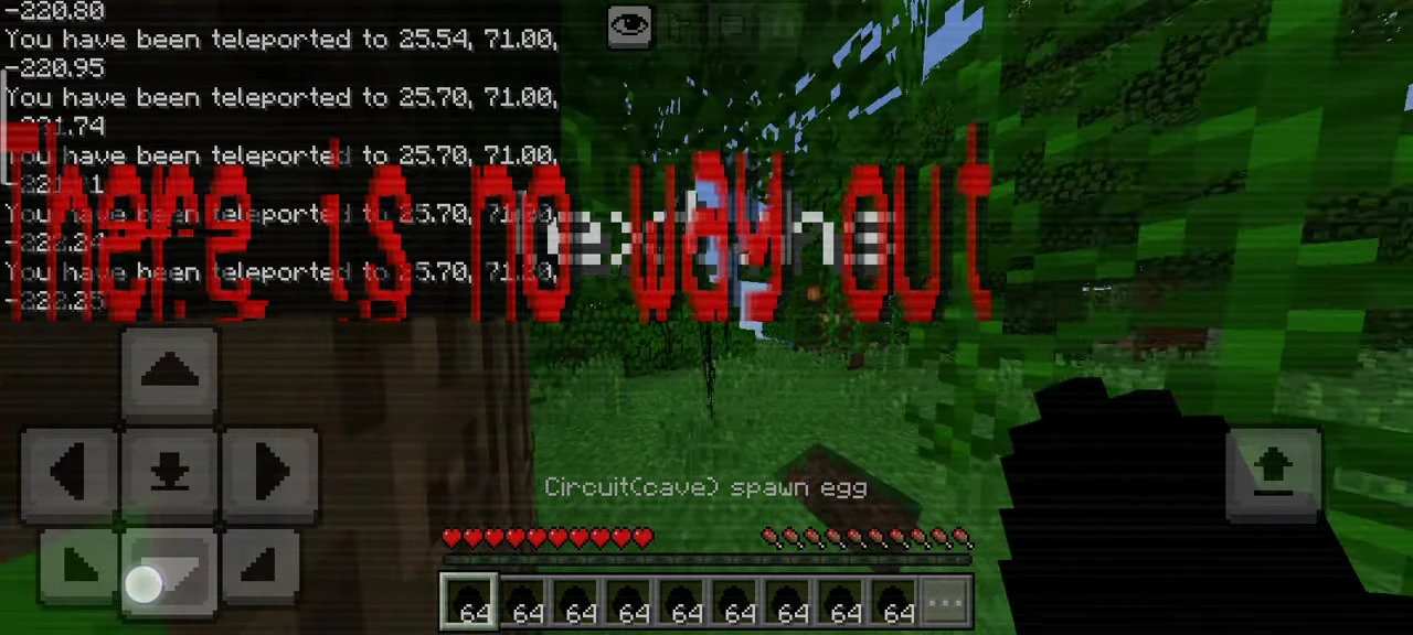 The Broken Script Addon (26.x, 1.21) – MCPE/Bedrock Horror Mod — screenshot 5