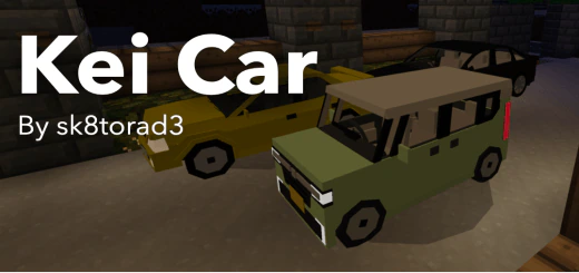 Simple Car Addon (26.x, 1.21) – MCPE/Bedrock Mod
