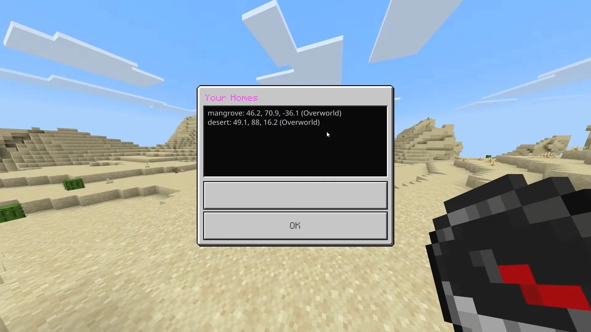 Easy Waypoints Addon (26.x, 1.21) – MCPE/Bedrock Mod — screenshot 4