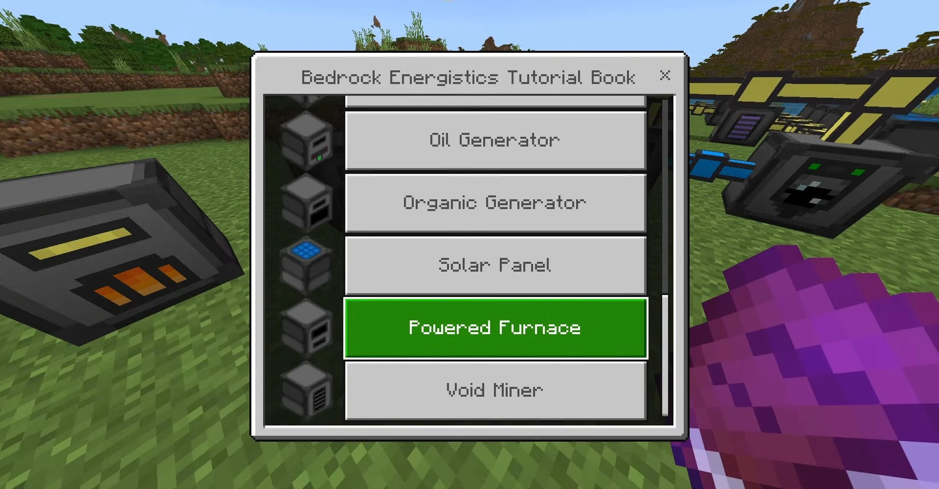 Bedrock Energistics Addon (26.x, 1.21) – MCPE/Bedrock Mod — screenshot 4