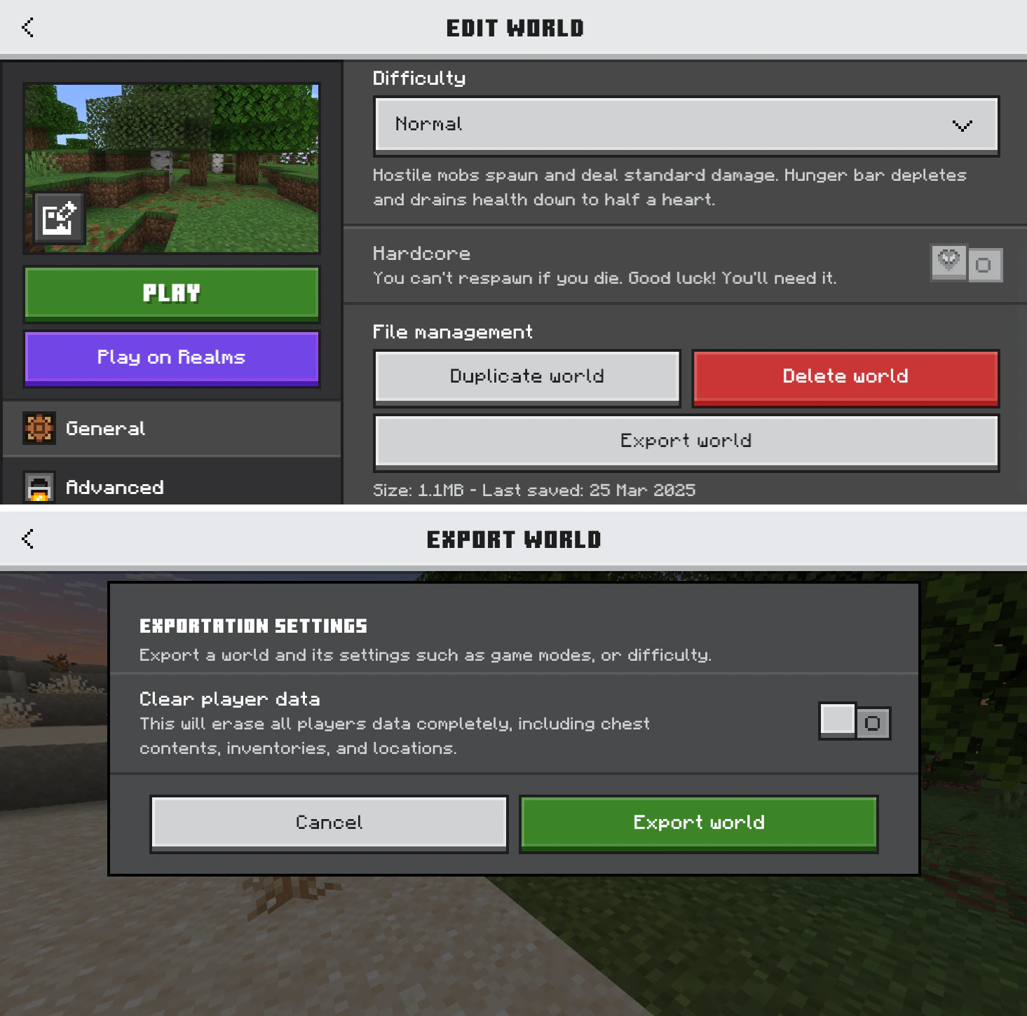Ore UI Utilities Addon (26.x, 1.21) – MCPE/Bedrock Mod — screenshot 3