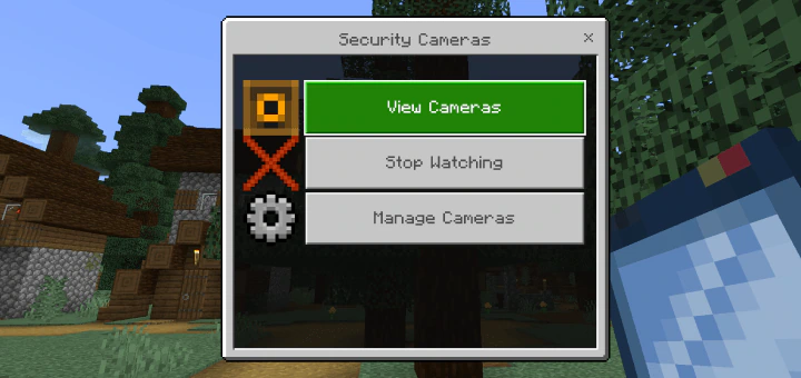 Security Cameras Addon (26.x, 1.21) – MCPE/Bedrock Mod — screenshot 4