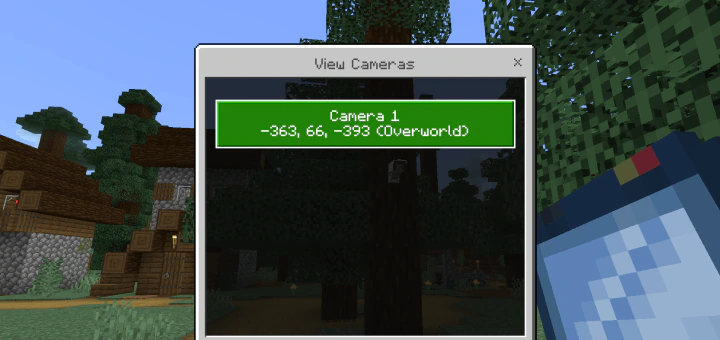 Security Cameras Addon (26.x, 1.21) – MCPE/Bedrock Mod — screenshot 5