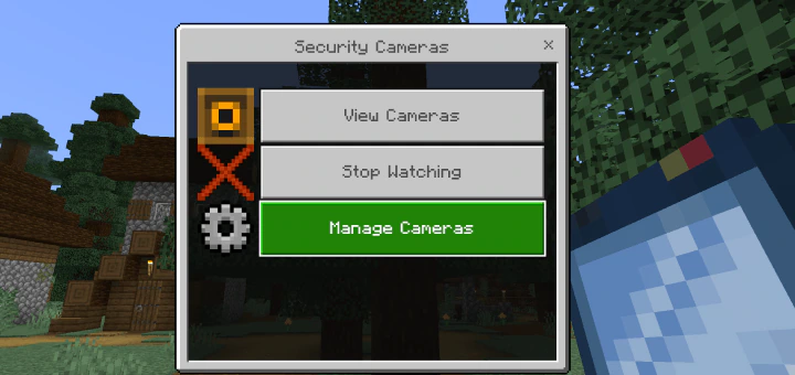 Security Cameras Addon (26.x, 1.21) – MCPE/Bedrock Mod — screenshot 8