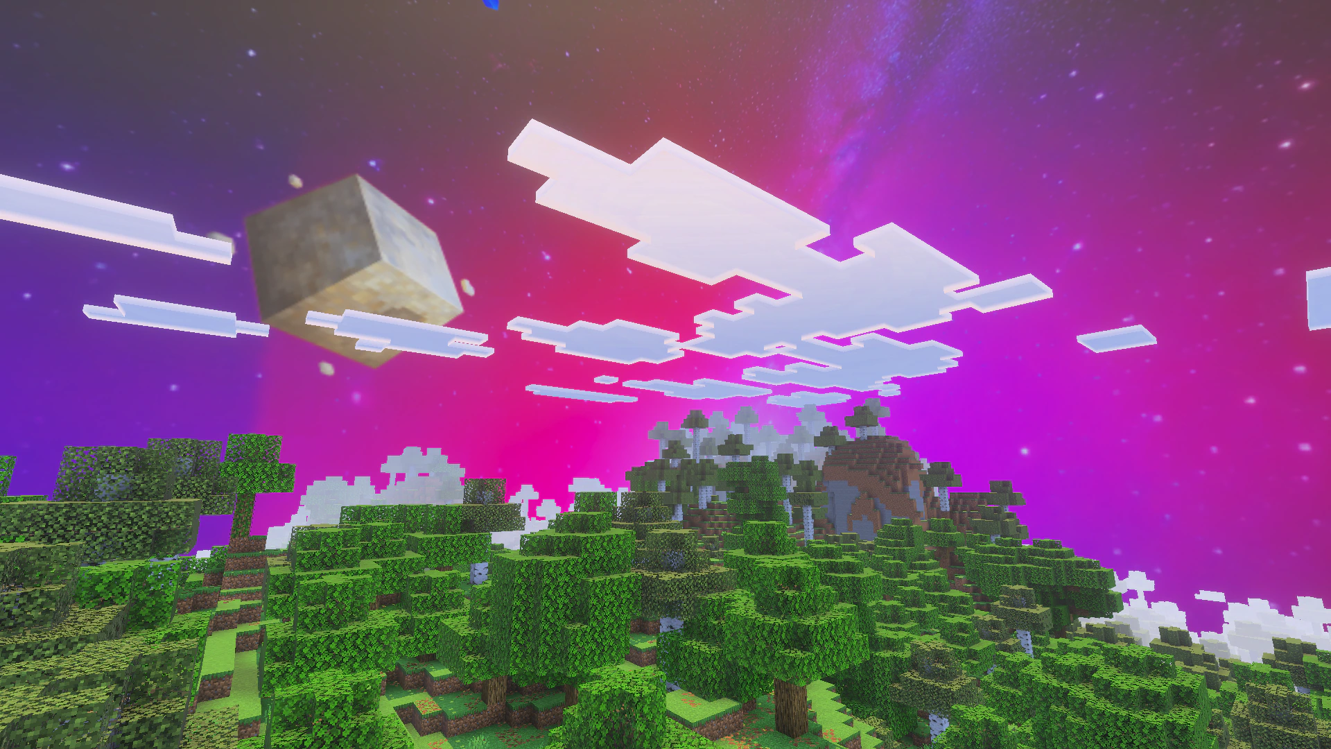 Cubic Planets Texture Pack (1.21, 1.20) – MCPE/Bedrock — screenshot 1
