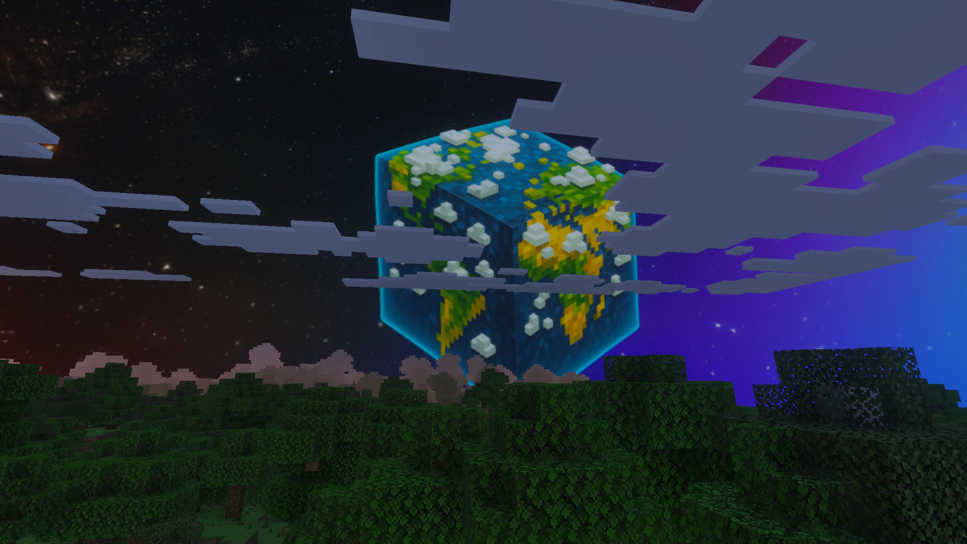 Cubic Planets Texture Pack (1.21, 1.20) – MCPE/Bedrock — screenshot 3