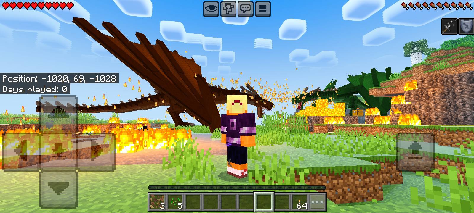 Frost and Flames Addon (26.x, 1.21) – MCPE/Bedrock Mod — screenshot 4
