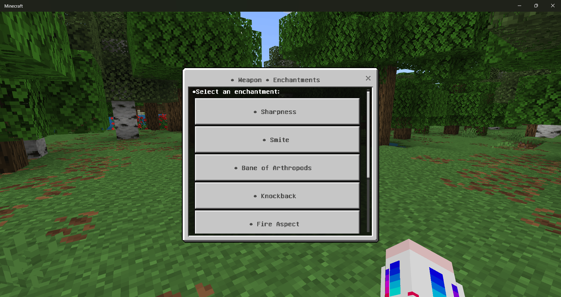All Enchantments Menu Addon (26.x, 1.21) – MCPE/Bedrock Mod — screenshot 3