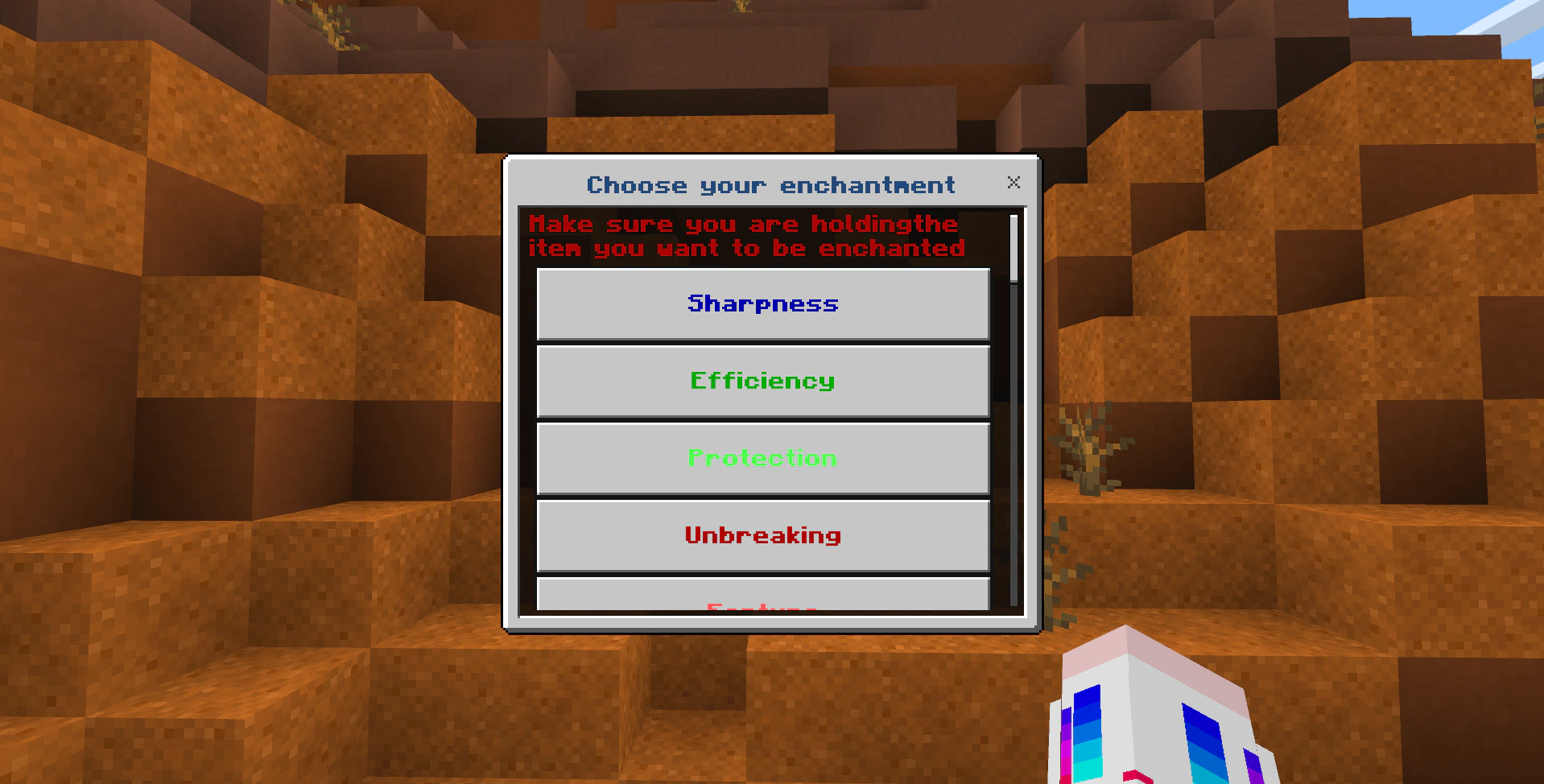All Enchantments Menu Addon (26.x, 1.21) – MCPE/Bedrock Mod — screenshot 4