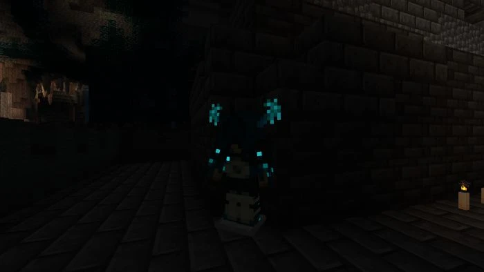 True Warden Armor Addon (1.21, 1.20) – MCPE/Bedrock Mod — screenshot 2