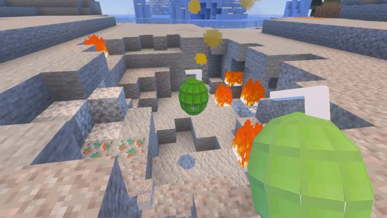 Throwable Grenades Addon (26.x, 1.21) – MCPE/Bedrock Mod — screenshot 4