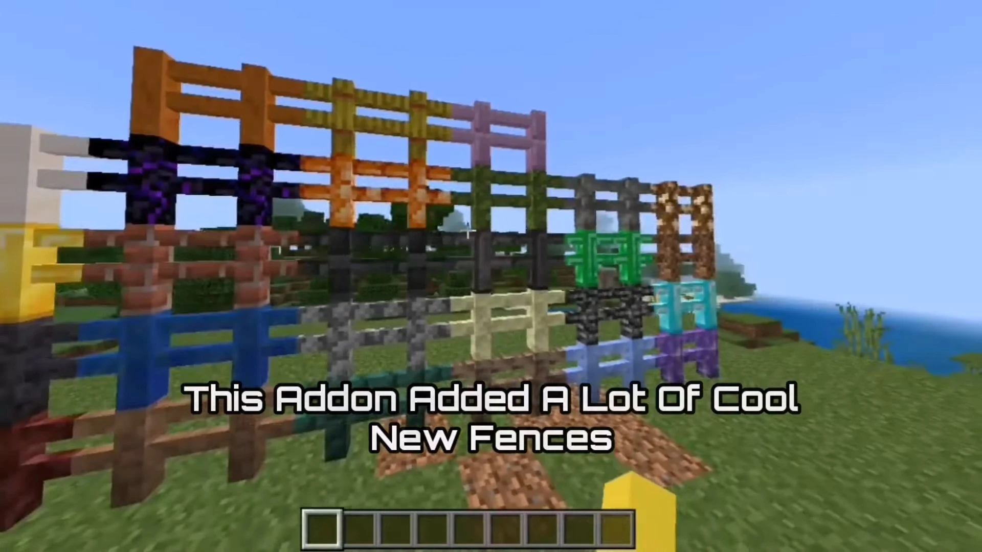 More Fences Addon (1.21, 1.20) – MCPE/Bedrock Mod — screenshot 4