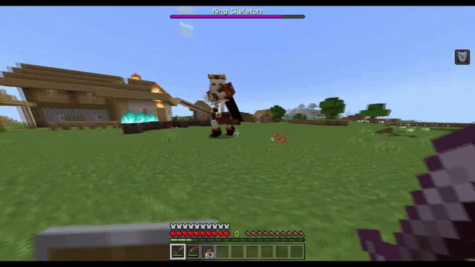 Skeleton King Addon (1.21, 1.20) – MCPE/Bedrock Epic Bosses Mod — screenshot 2