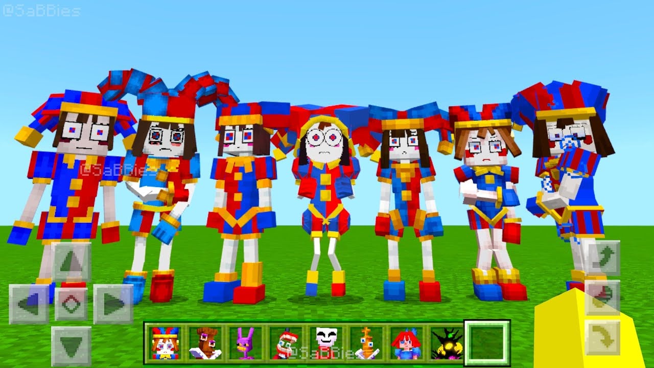 The Amazing Digital Circus Addon (1.21, 1.20) – MCPE/Bedrock Mod