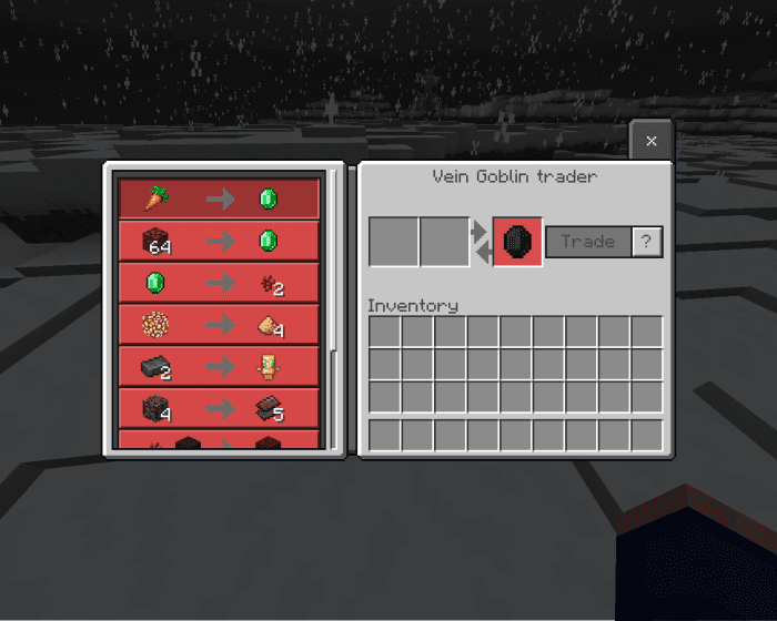 Goblin Traders Addon (1.21, 1.20) – MCPE/Bedrock Mod — screenshot 4