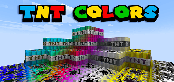 Colorful TNTs Addon (26.x, 1.21) – MCPE/Bedrock Mod