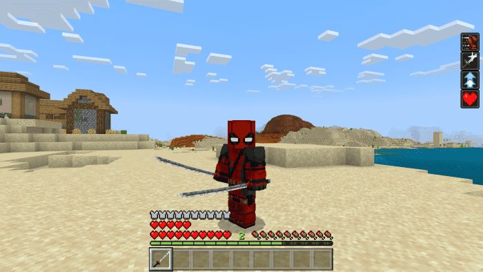 Deadpool and Wolverine Addon (1.21, 1.20) – MCPE/Bedrock Mod — screenshot 7