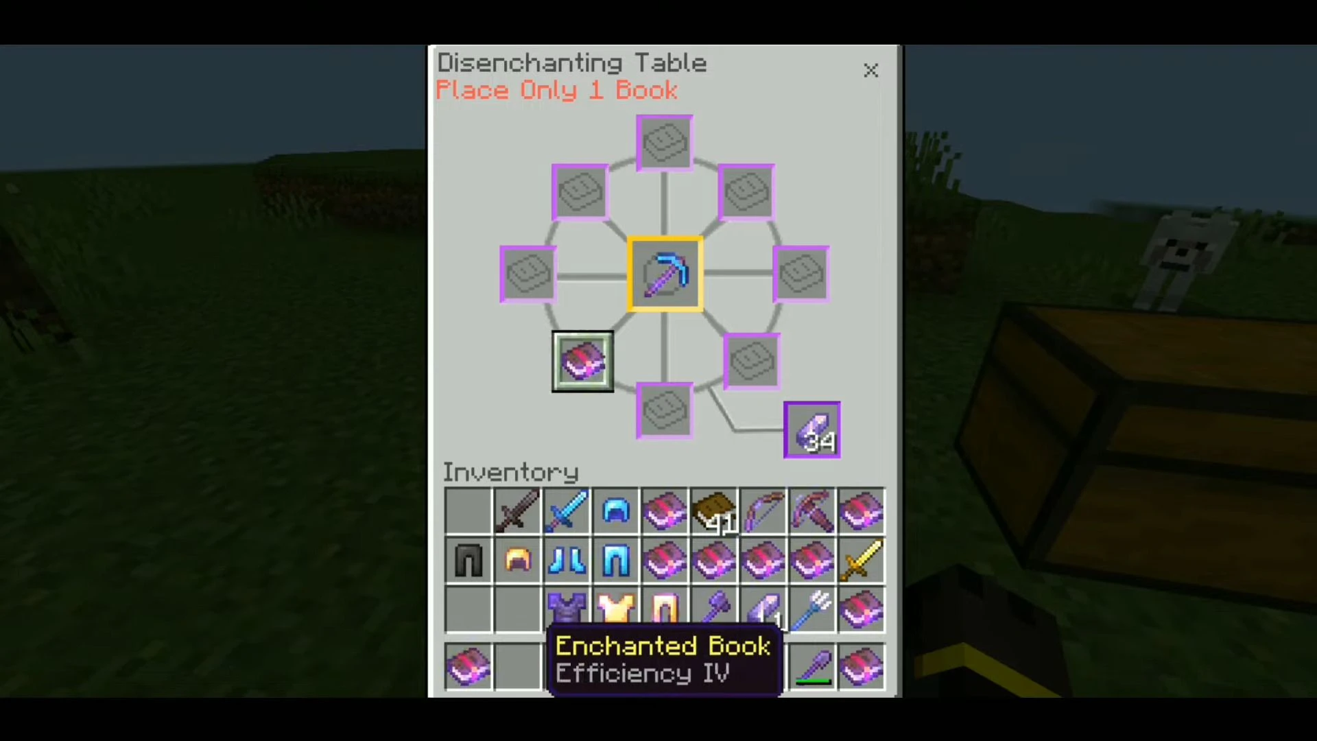 Disenchanter Table Addon (1.21, 1.20) – MCPE/Bedrock Mod — screenshot 8