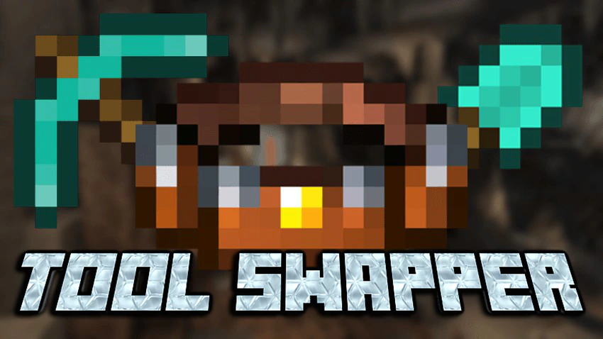 Red Tool Swapper Addon (26.x, 1.21) – MCPE/Bedrock Mod