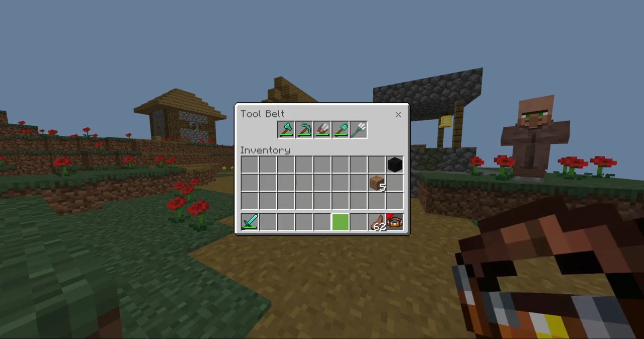 Red Tool Swapper Addon (26.x, 1.21) – MCPE/Bedrock Mod — screenshot 2