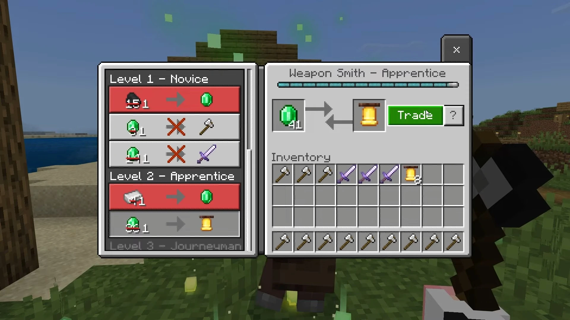Cheapest Trades Addon (26.x, 1.21) – MCPE/Bedrock Mod — screenshot 5