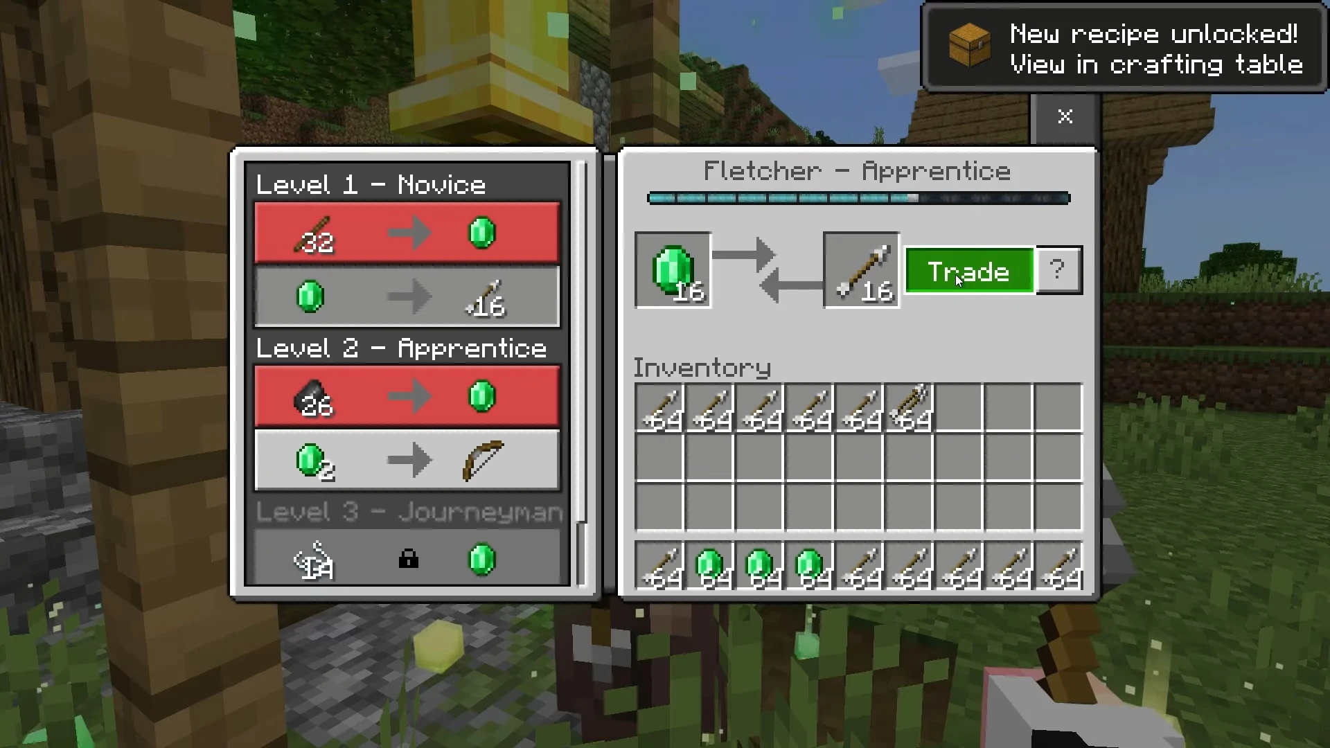 Endless Trading Addon (26.x, 1.21) – MCPE/Bedrock Mod — screenshot 2