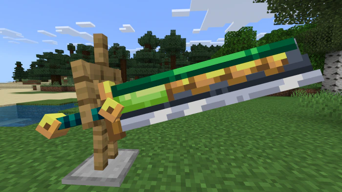 Mystical Armor and Swords Addon (1.21, 1.20) – MCPE/Bedrock Mod — screenshot 6