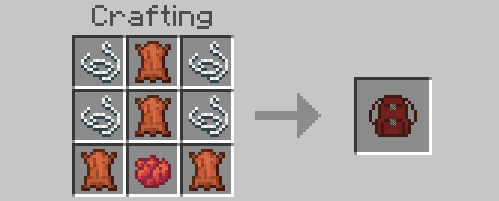 Backpacks FWS Addon (26.x, 1.21) – MCPE/Bedrock Mod — screenshot 1