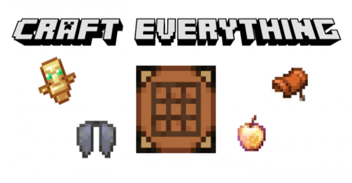 Craft Everything Addon (1.20, 1.19) – MCPE/Bedrock Mod