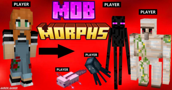 AG's Morph Mobs Addon (1.21, 1.20) – MCPE/Bedrock Mod