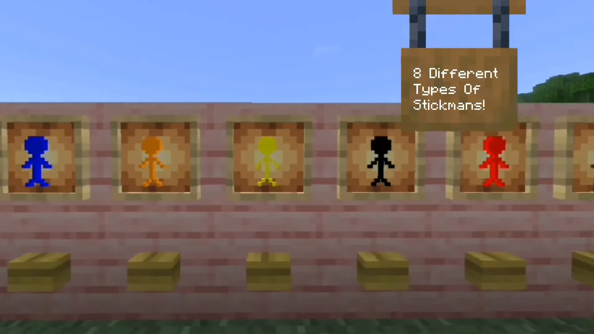 Stickman Morph Addon (26.x, 1.21) – MCPE/Bedrock Mod — screenshot 1