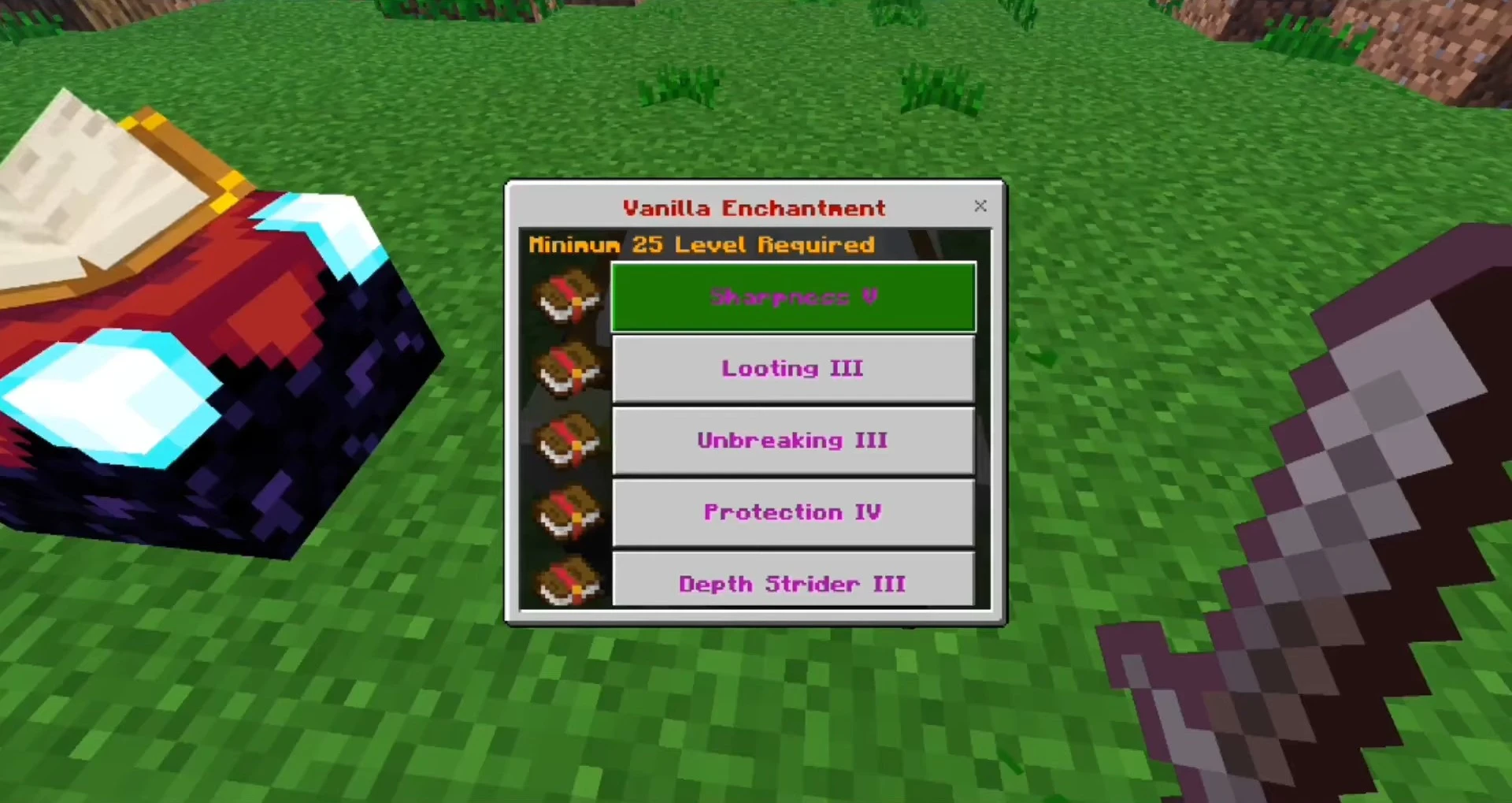 Advance Enchantment Table Addon (1.21, 1.20) – MCPE/Bedrock Mod — screenshot 2