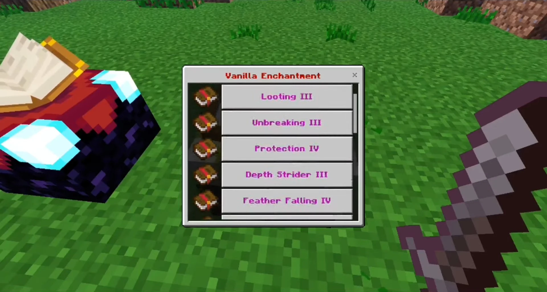 Advance Enchantment Table Addon (1.21, 1.20) – MCPE/Bedrock Mod — screenshot 4