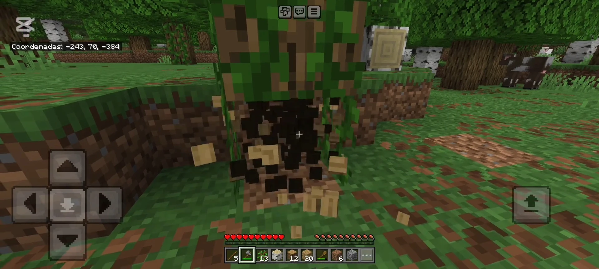 Tree Harvester Addon (26.x, 1.21) – MCPE/Bedrock Mod — screenshot 1
