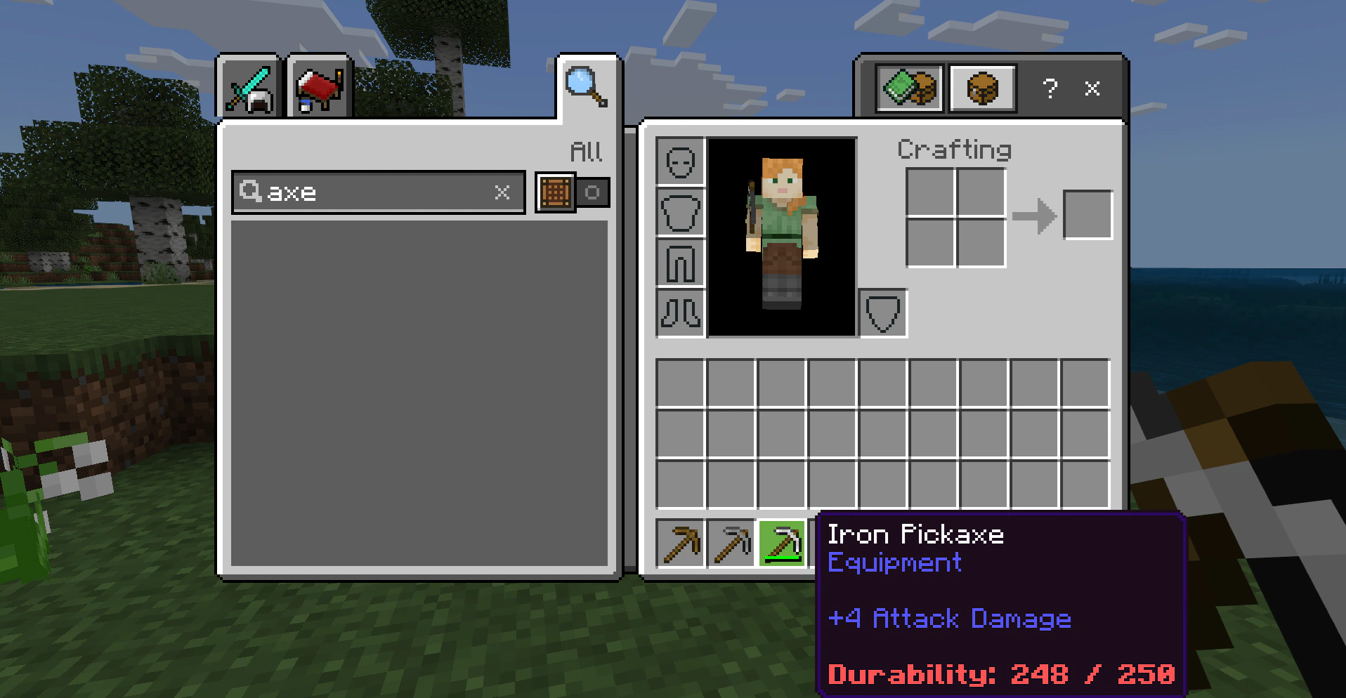 Items Durability Addon (1.21, 1.20) – MCPE/Bedrock Mod — screenshot 1