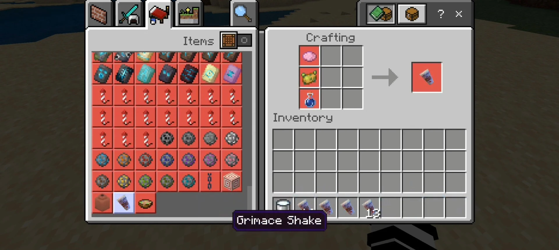 Grimace Shake Addon (26.x, 1.21) – MCPE/Bedrock Mod — screenshot 4