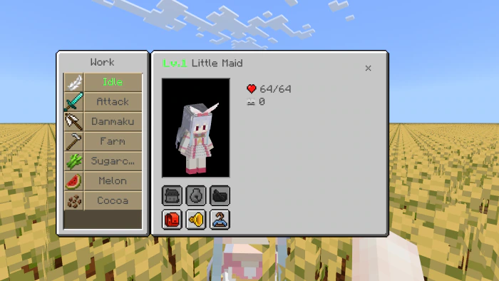 Touhou Little Maid Addon (26.x, 1.21) – MCPE/Bedrock Mod — screenshot 7