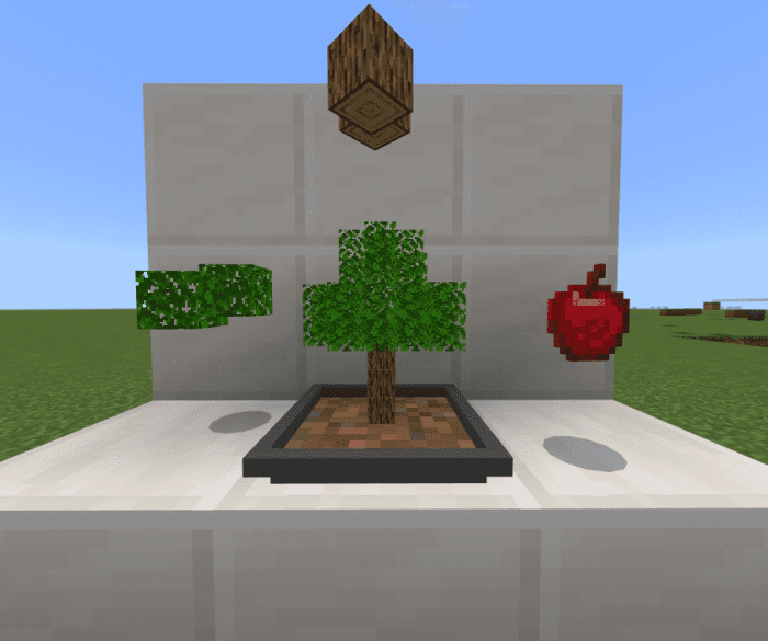 Easy Bonsai Addon (1.21, 1.20) – MCPE/Bedrock Mod — screenshot 2