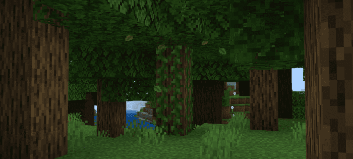 Fused's Falling Leaves Addon (1.21, 1.20) – MCPE/Bedrock Mod — screenshot 3