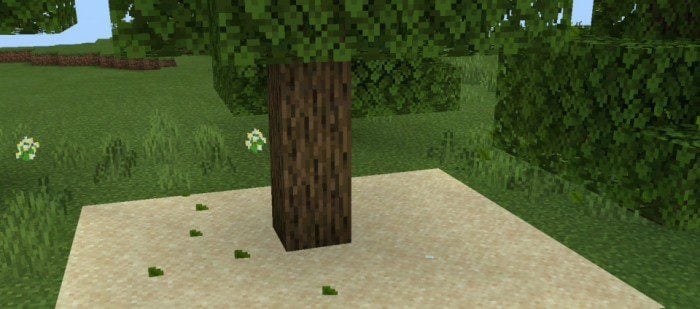 Fused's Falling Leaves Addon (1.21, 1.20) – MCPE/Bedrock Mod — screenshot 5
