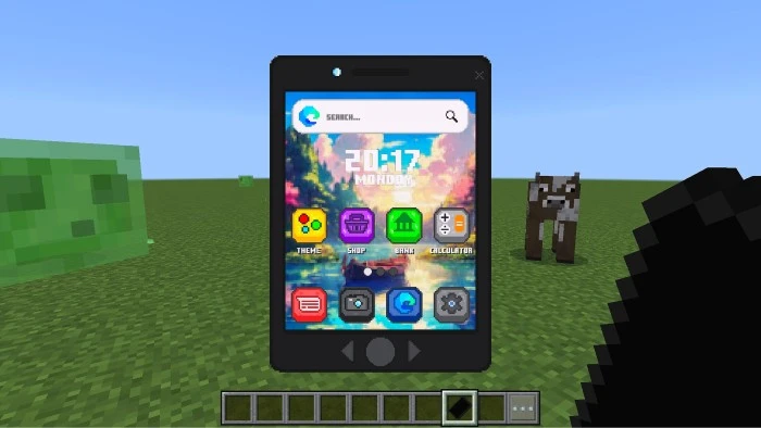 Real Working Smartphone Addon (26.x, 1.21) – MCPE/Bedrock Mod — screenshot 3