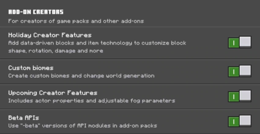 Easy Mine Addon (26.x, 1.21) – MCPE/Bedrock Mod — screenshot 5