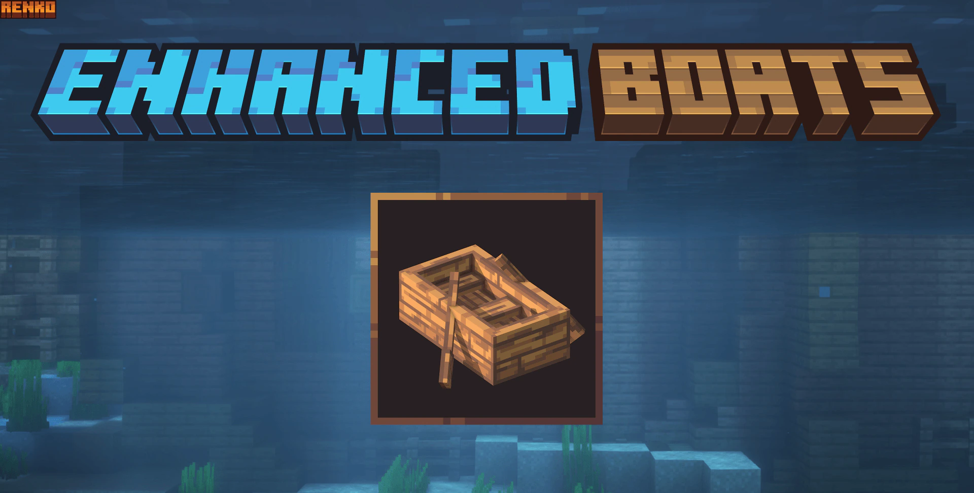 Enhanced Boats Texture Pack (26.x, 1.21) – MCPE/Bedrock