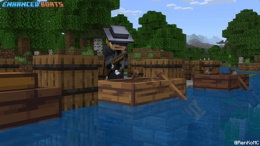 Enhanced Boats Texture Pack (26.x, 1.21) – MCPE/Bedrock — screenshot 4
