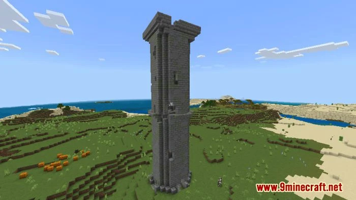 Red's More Structures Addon (1.21, 1.20) – MCPE/Bedrock Mod — screenshot 1