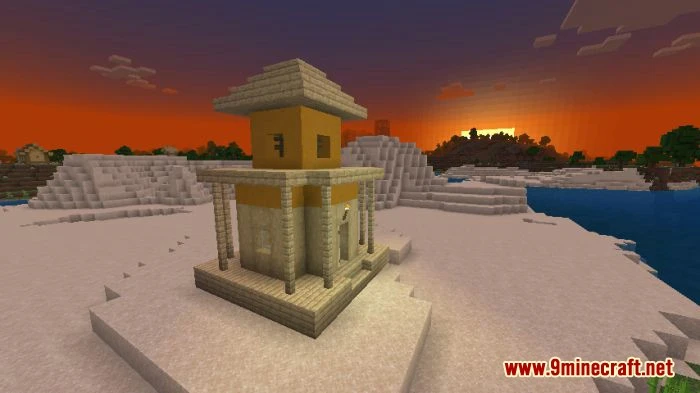 Red's More Structures Addon (1.21, 1.20) – MCPE/Bedrock Mod — screenshot 2